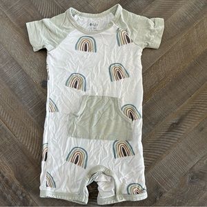 Kyte Baby - Shortall - 12-18mo - Color Aloe Rainbow